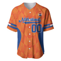 Custom Baseball Netherlands Baseball Jersey Go Champions Sporty Style - Wonder Print Shop