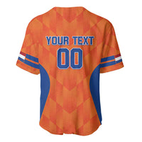 Custom Baseball Netherlands Baseball Jersey Go Champions Sporty Style - Wonder Print Shop