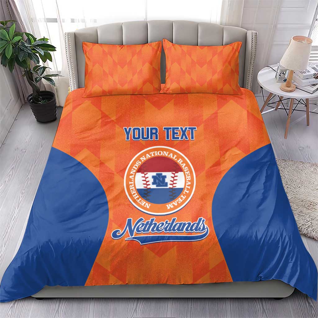 Custom Baseball Netherlands Bedding Set Go Champions Sporty Style - Wonder Print Shop