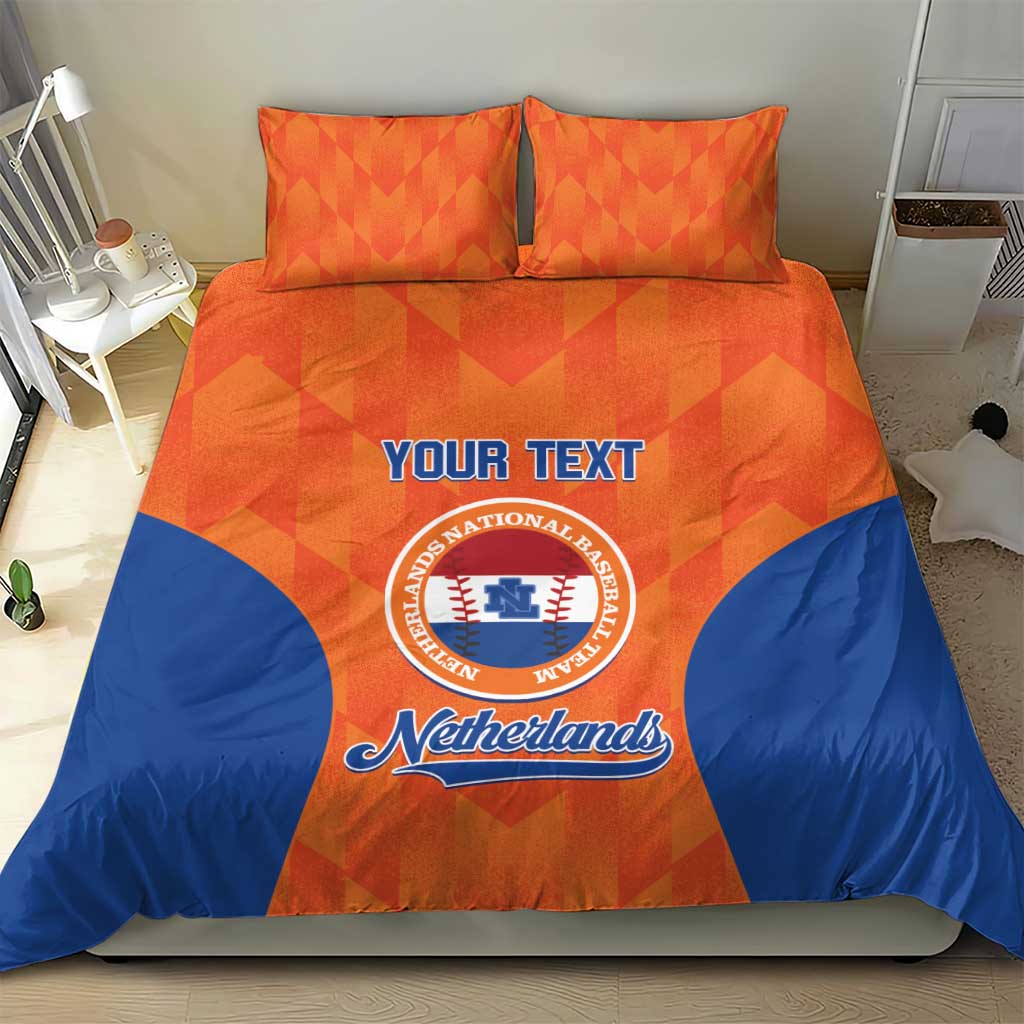 Custom Baseball Netherlands Bedding Set Go Champions Sporty Style - Wonder Print Shop