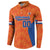 Custom Baseball Netherlands Button Sweatshirt Go Champions Sporty Style - Wonder Print Shop