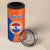 Custom Baseball Netherlands 4 in 1 Can Cooler Tumbler Go Champions Sporty Style - Wonder Print Shop