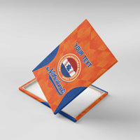 Custom Baseball Netherlands Canvas Wall Art Go Champions Sporty Style - Wonder Print Shop