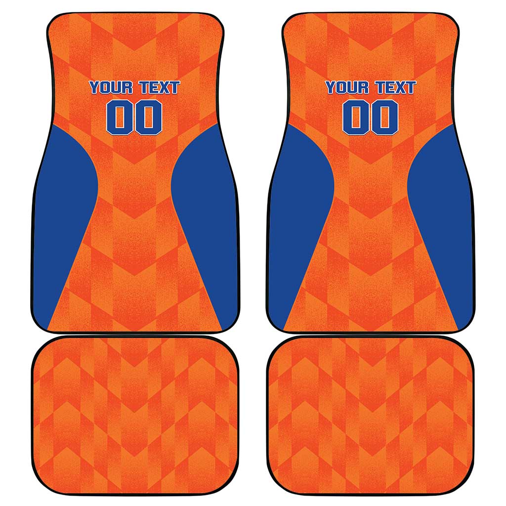 Custom Baseball Netherlands Car Mats Go Champions Sporty Style - Wonder Print Shop