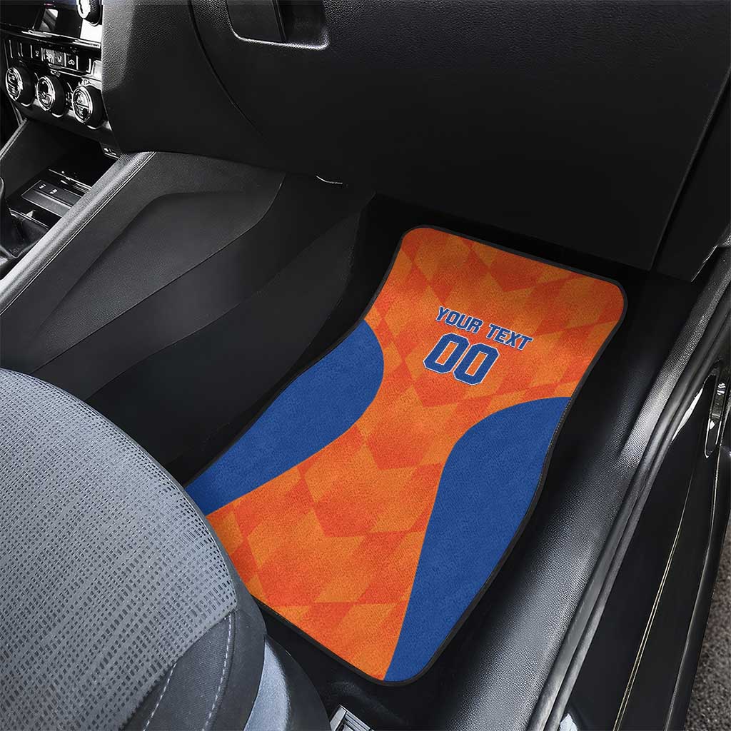 Custom Baseball Netherlands Car Mats Go Champions Sporty Style - Wonder Print Shop