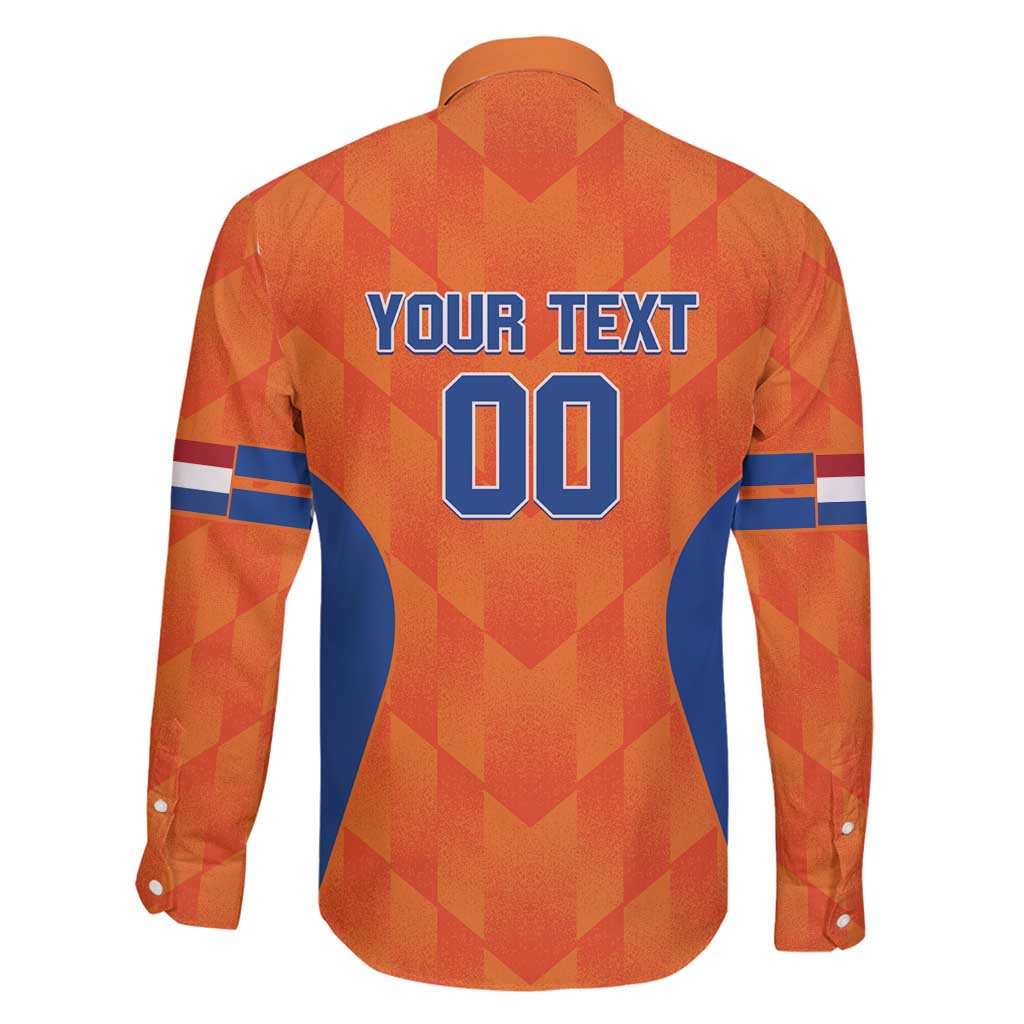 Custom Baseball Netherlands Family Matching Long Sleeve Bodycon Dress and Hawaiian Shirt Go Champions Sporty Style - Wonder Print Shop