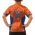 Custom Baseball Netherlands Family Matching Off Shoulder Short Dress and Hawaiian Shirt Go Champions Sporty Style - Wonder Print Shop