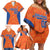 Custom Baseball Netherlands Family Matching Off Shoulder Short Dress and Hawaiian Shirt Go Champions Sporty Style - Wonder Print Shop