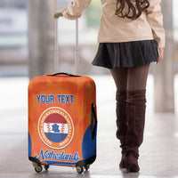 Custom Baseball Netherlands Luggage Cover Go Champions Sporty Style - Wonder Print Shop
