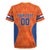 Custom Baseball Netherlands Rugby Jersey Go Champions Sporty Style - Wonder Print Shop