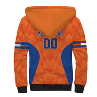 Custom Baseball Netherlands Sherpa Hoodie Go Champions Sporty Style - Wonder Print Shop