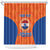 Custom Baseball Netherlands Shower Curtain Go Champions Sporty Style