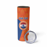 Custom Baseball Netherlands Skinny Tumbler Go Champions Sporty Style - Wonder Print Shop