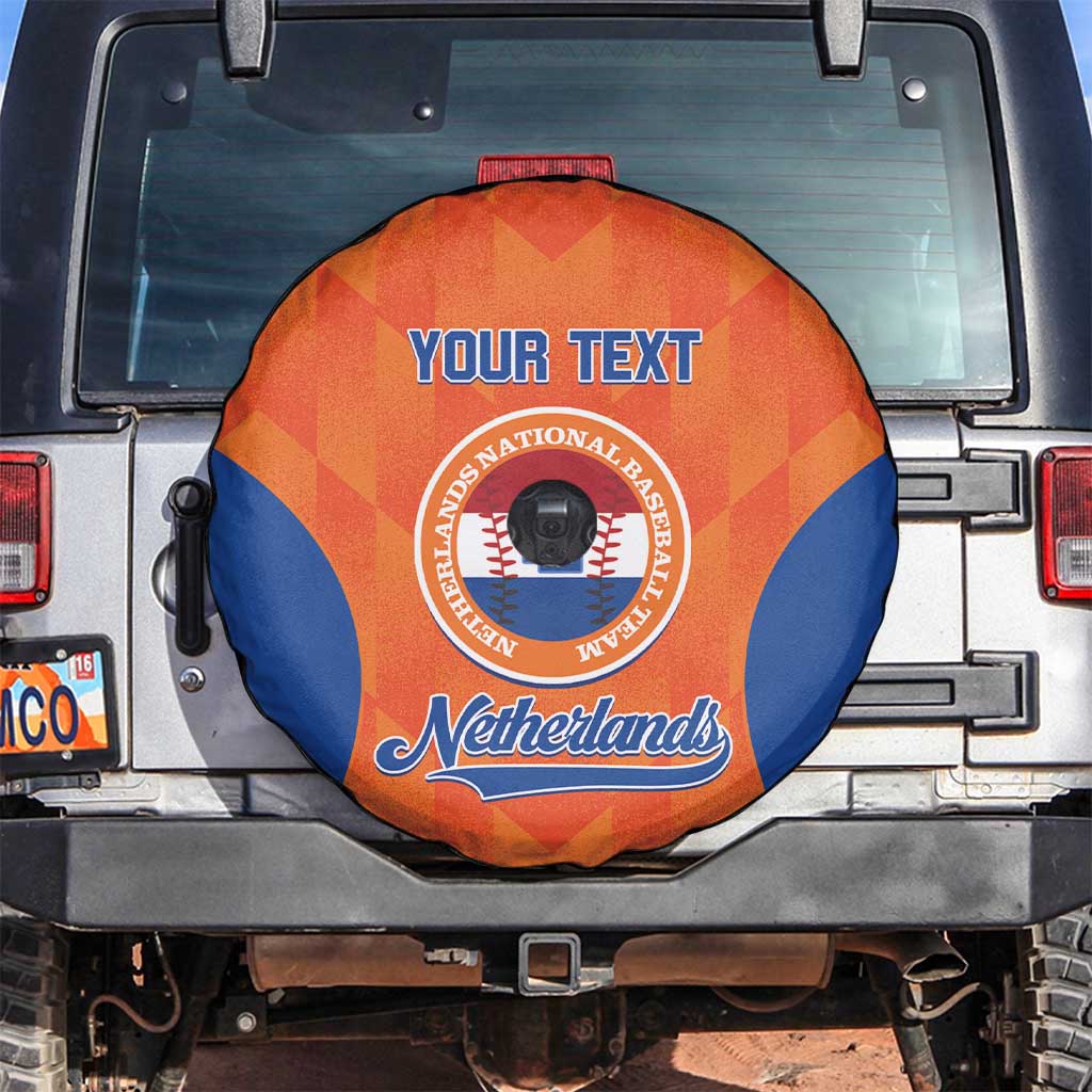 Custom Baseball Netherlands Spare Tire Cover Go Champions Sporty Style - Wonder Print Shop