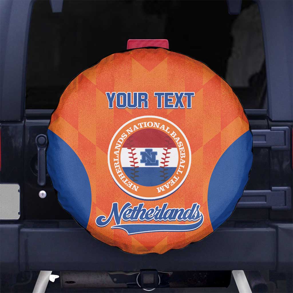 Custom Baseball Netherlands Spare Tire Cover Go Champions Sporty Style - Wonder Print Shop