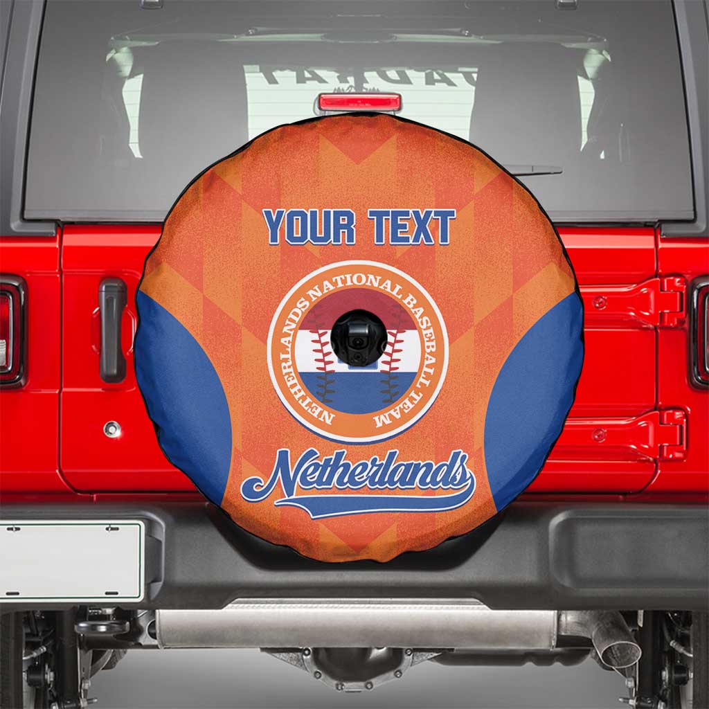 Custom Baseball Netherlands Spare Tire Cover Go Champions Sporty Style - Wonder Print Shop