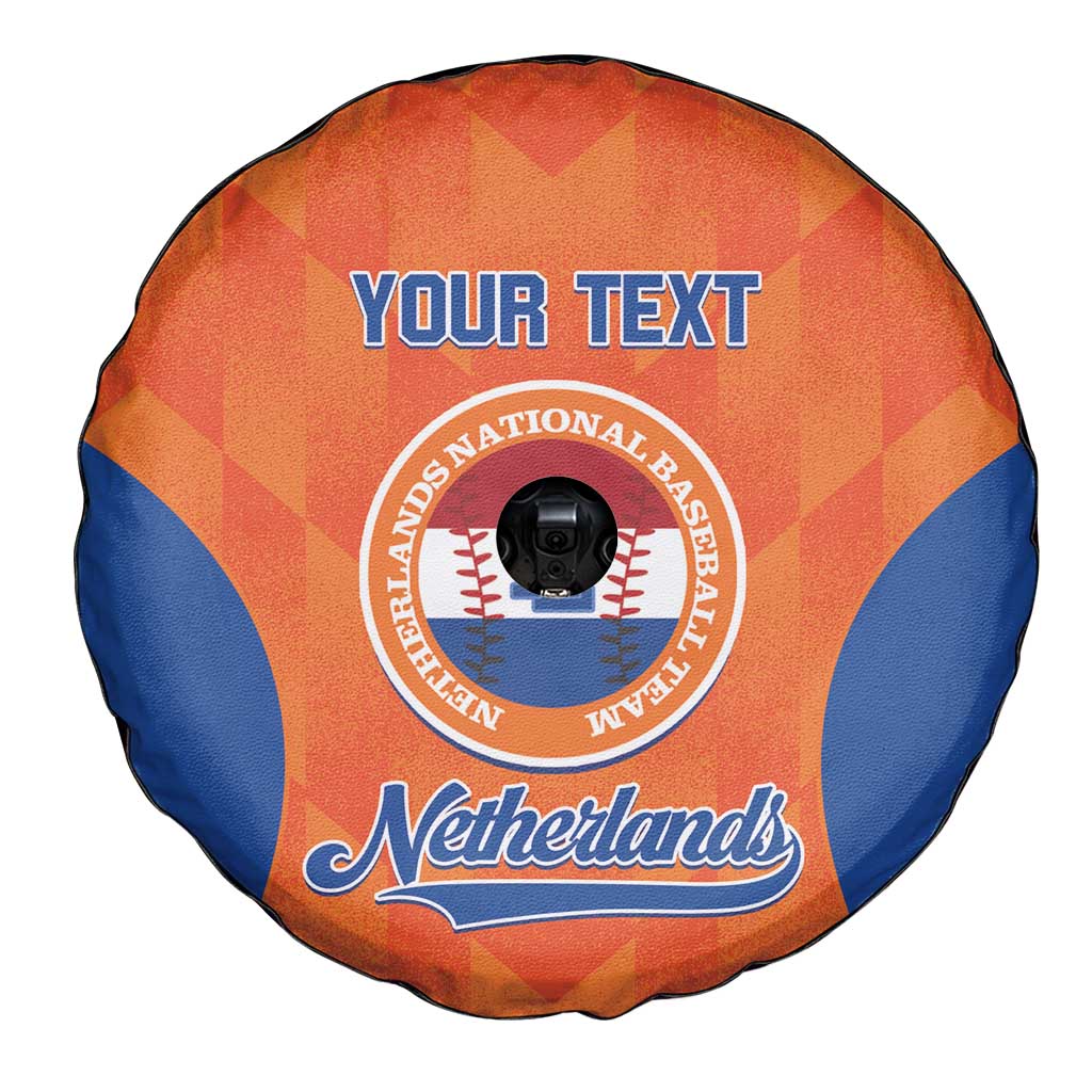 Custom Baseball Netherlands Spare Tire Cover Go Champions Sporty Style - Wonder Print Shop