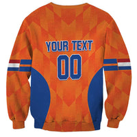 Custom Baseball Netherlands Sweatshirt Go Champions Sporty Style - Wonder Print Shop