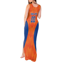 Custom Baseball Netherlands Tank Maxi Dress Go Champions Sporty Style - Wonder Print Shop