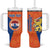 Custom Baseball Netherlands Tumbler With Handle Go Champions Sporty Style - Wonder Print Shop