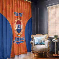 Custom Baseball Netherlands Window Curtain Go Champions Sporty Style - Wonder Print Shop