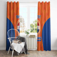 Custom Baseball Netherlands Window Curtain Go Champions Sporty Style - Wonder Print Shop