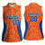 Custom Baseball Netherlands Women Sleeveless Polo Shirt Go Champions Sporty Style - Wonder Print Shop