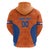 Custom Baseball Netherlands Zip Hoodie Go Champions Sporty Style - Wonder Print Shop