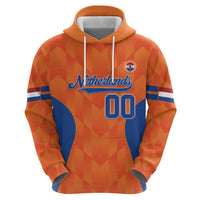 Custom Baseball Netherlands Zip Hoodie Go Champions Sporty Style - Wonder Print Shop