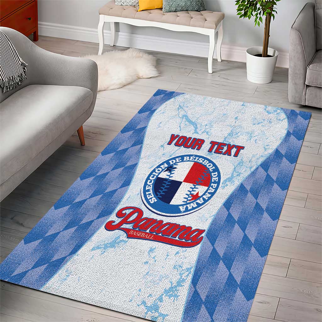 Custom Baseball Panama Area Rug Go Champions Sporty Style - Wonder Print Shop