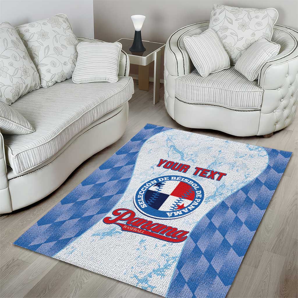 Custom Baseball Panama Area Rug Go Champions Sporty Style - Wonder Print Shop