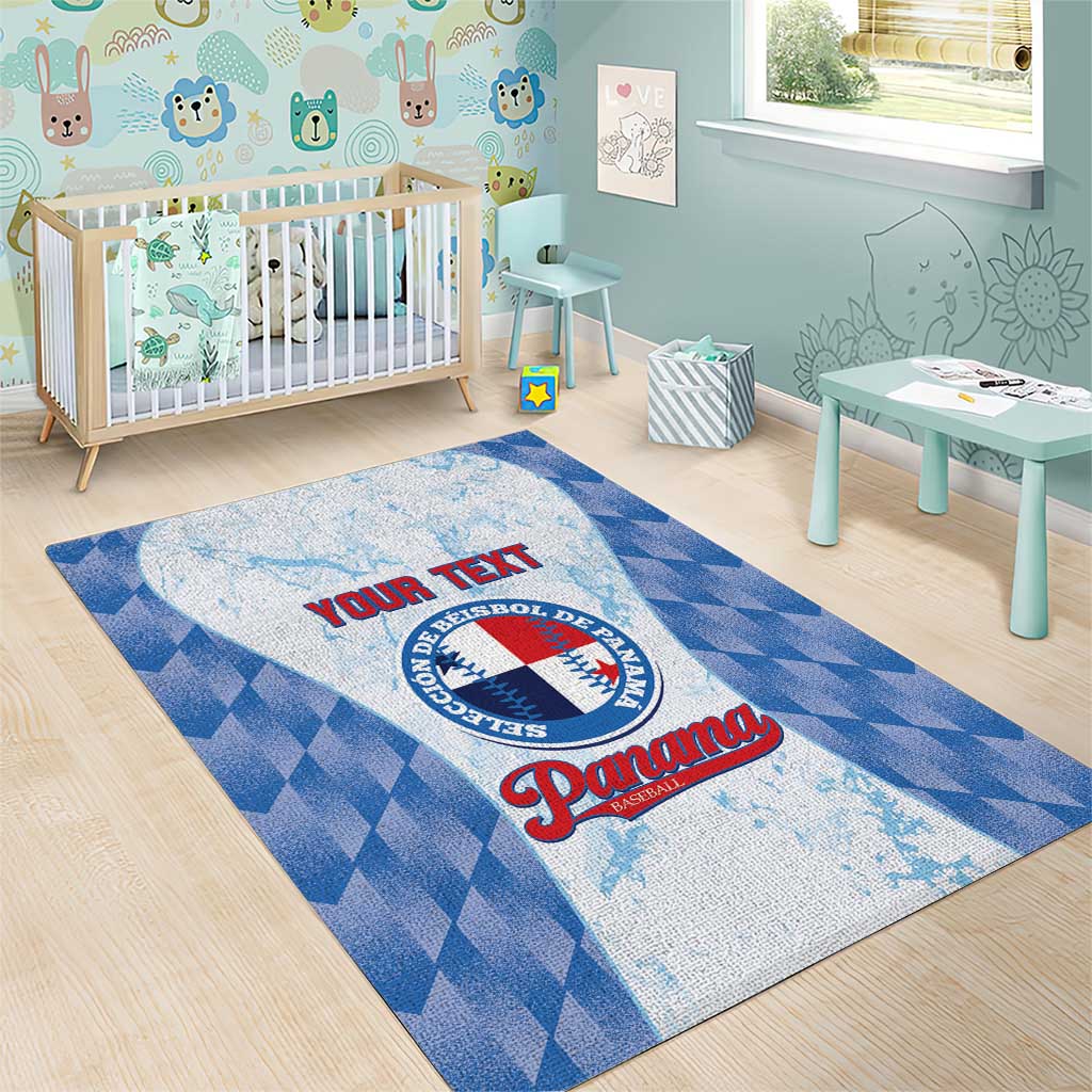 Custom Baseball Panama Area Rug Go Champions Sporty Style - Wonder Print Shop