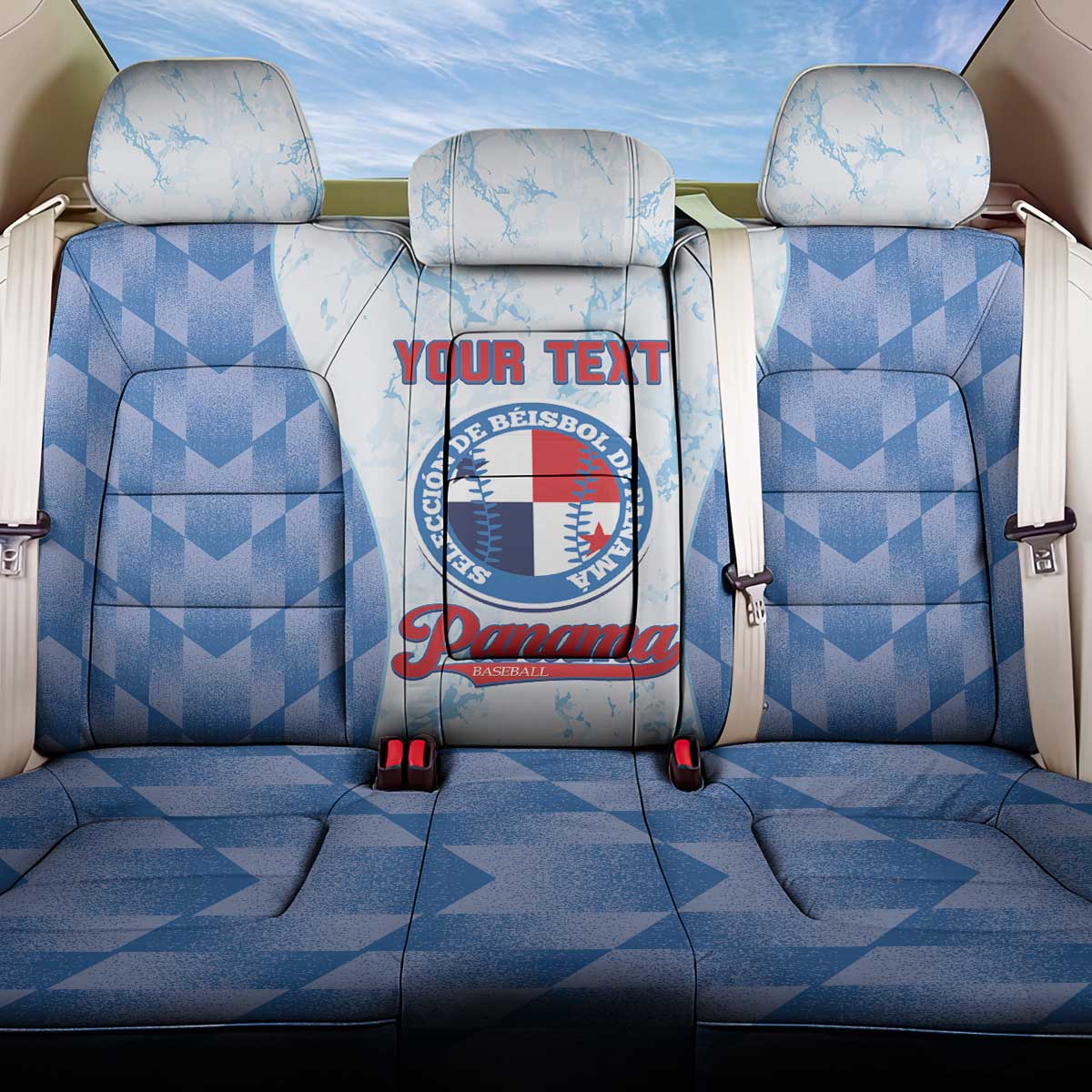 Custom Baseball Panama Back Car Seat Cover Go Champions Sporty Style - Wonder Print Shop