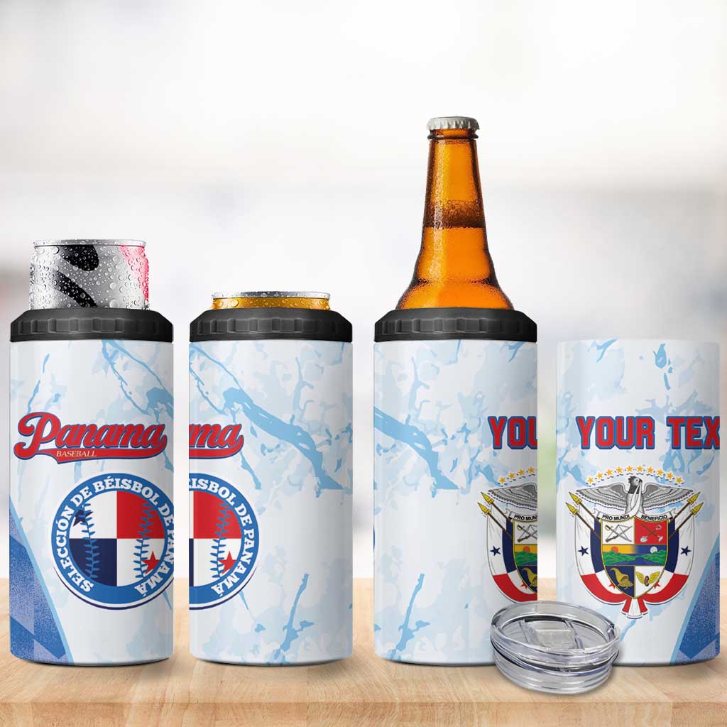 Custom Baseball Panama 4 in 1 Can Cooler Tumbler Go Champions Sporty Style - Wonder Print Shop