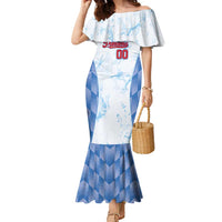 Custom Baseball Panama Family Matching Mermaid Dress and Hawaiian Shirt Go Champions Sporty Style - Wonder Print Shop