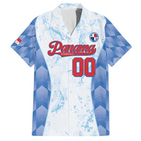 Custom Baseball Panama Family Matching Off The Shoulder Long Sleeve Dress and Hawaiian Shirt Go Champions Sporty Style - Wonder Print Shop