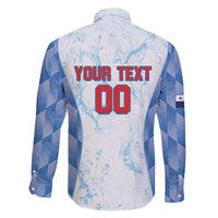 Custom Baseball Panama Family Matching Off The Shoulder Long Sleeve Dress and Hawaiian Shirt Go Champions Sporty Style - Wonder Print Shop