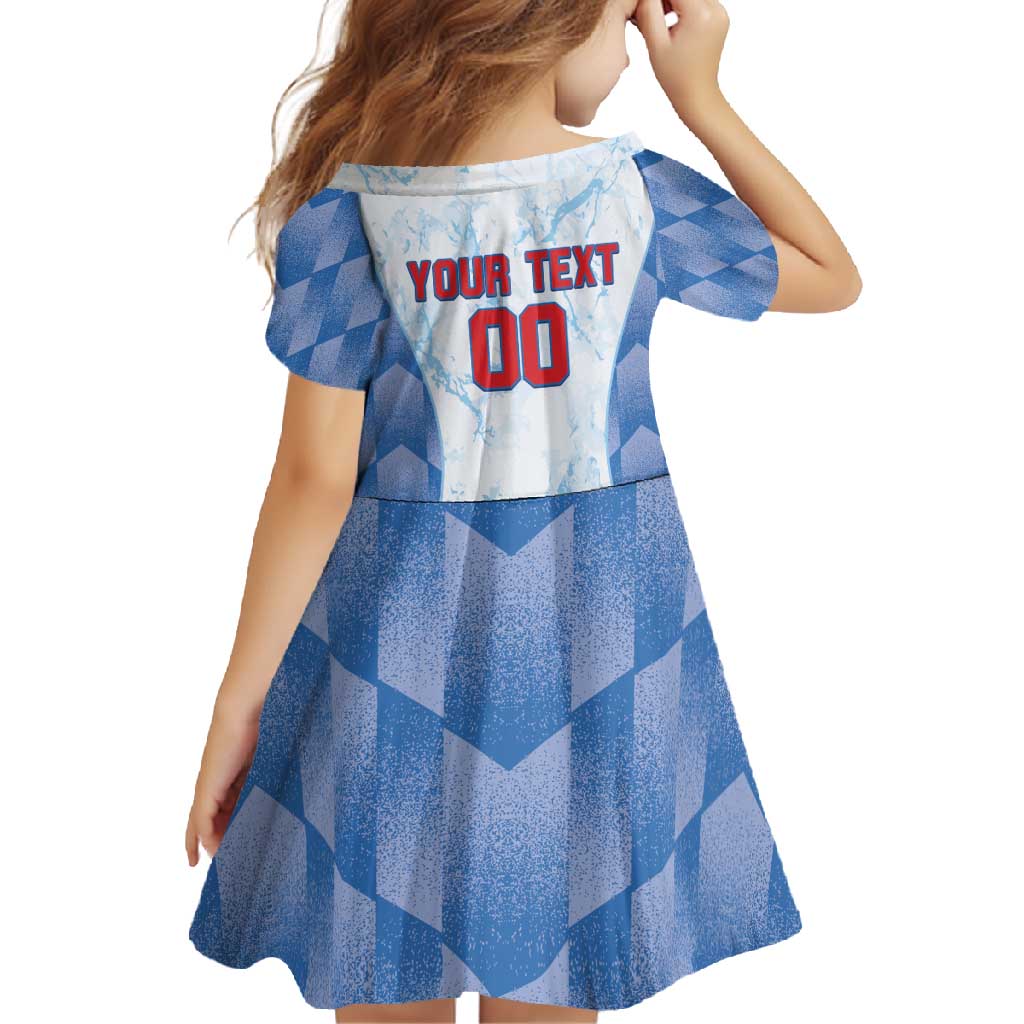 Custom Baseball Panama Family Matching Off Shoulder Maxi Dress and Hawaiian Shirt Go Champions Sporty Style - Wonder Print Shop