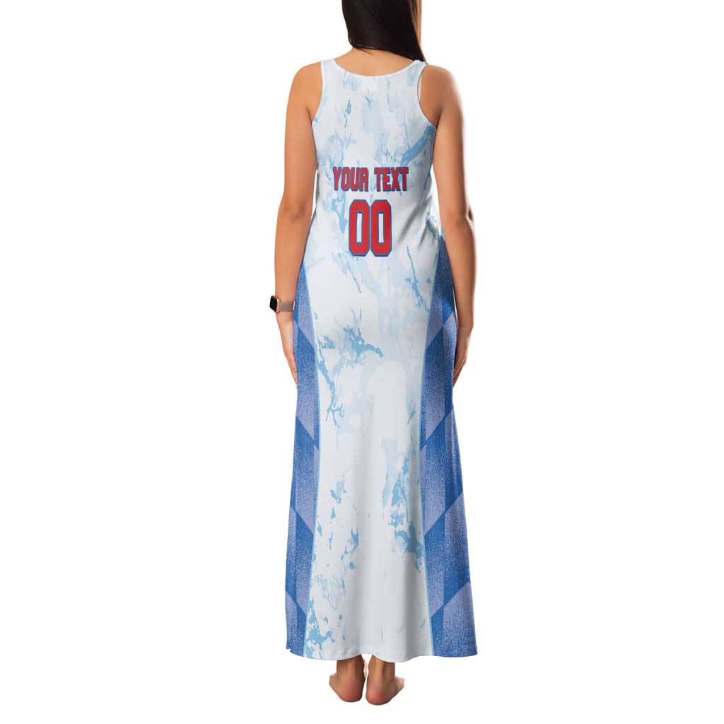 Custom Baseball Panama Family Matching Tank Maxi Dress and Hawaiian Shirt Go Champions Sporty Style - Wonder Print Shop