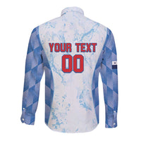 Custom Baseball Panama Long Sleeve Button Shirt Go Champions Sporty Style - Wonder Print Shop
