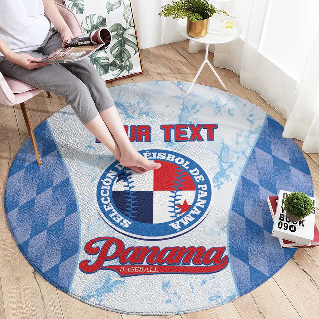 Custom Baseball Panama Round Carpet Go Champions Sporty Style