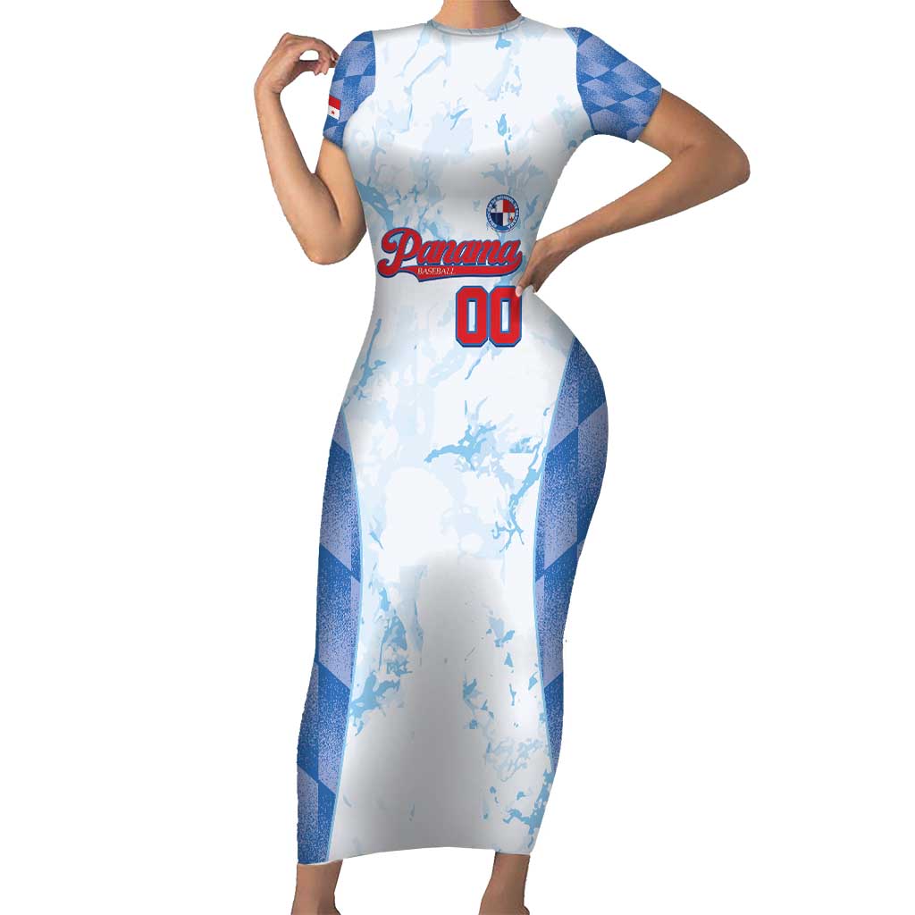 Custom Baseball Panama Short Sleeve Bodycon Dress Go Champions Sporty Style - Wonder Print Shop