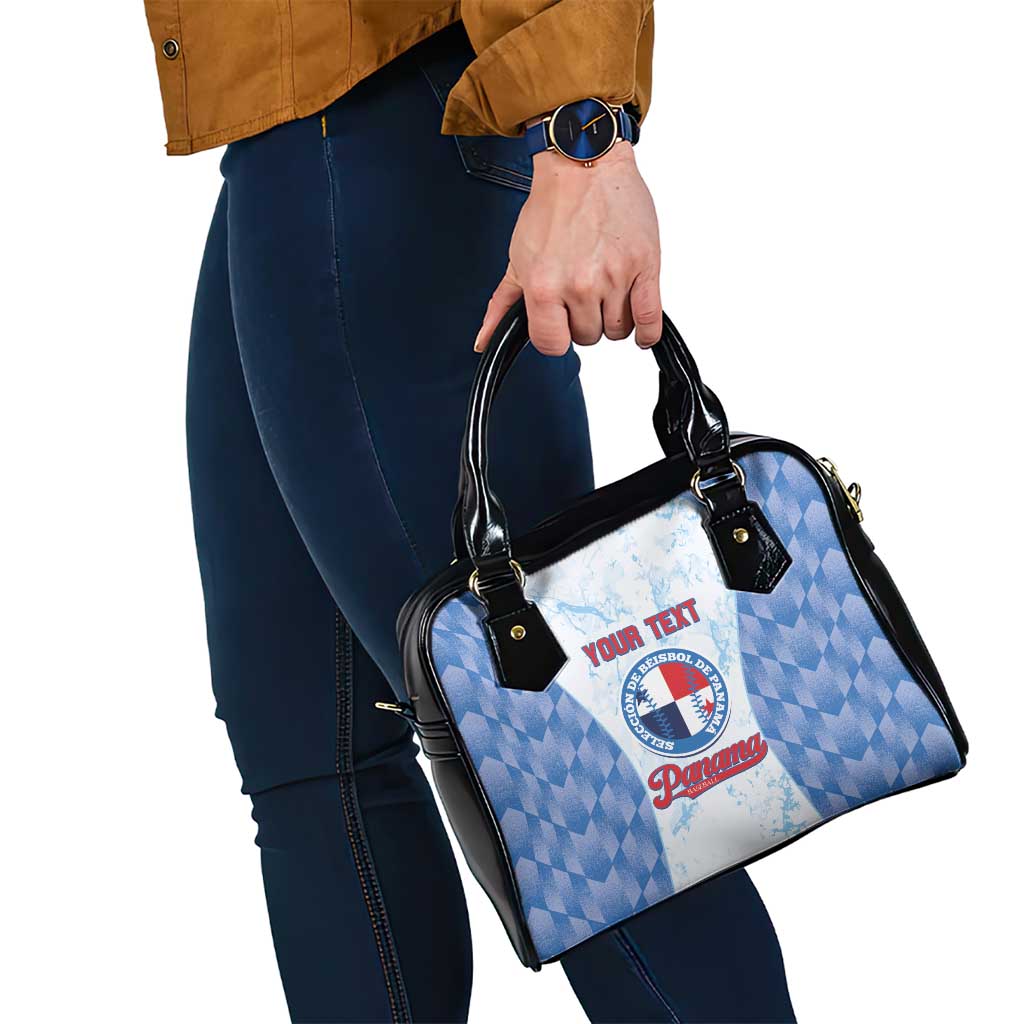 Custom Baseball Panama Shoulder Handbag Go Champions Sporty Style