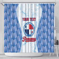 Custom Baseball Panama Shower Curtain Go Champions Sporty Style