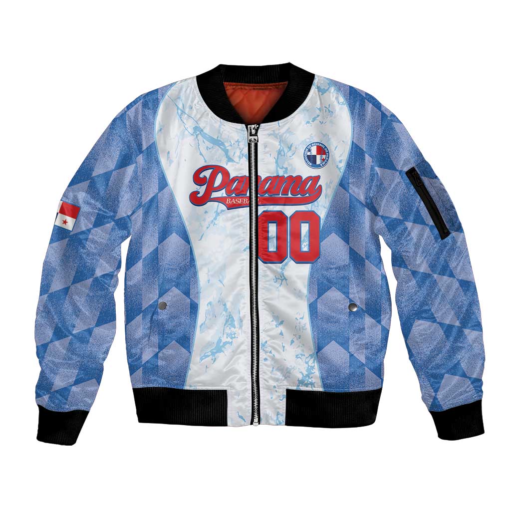 Custom Baseball Panama Sleeve Zip Bomber Jacket Go Champions Sporty Style - Wonder Print Shop