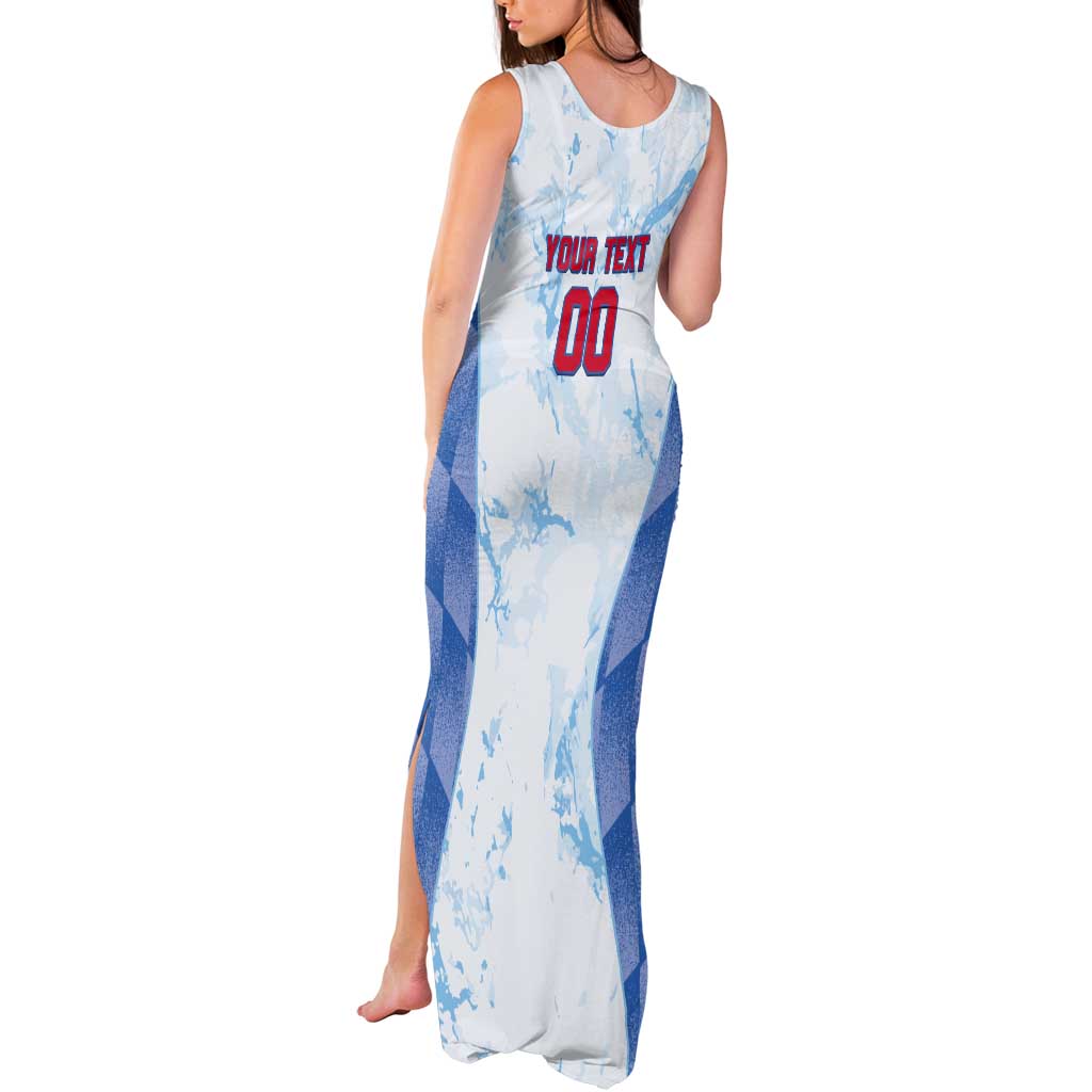 Custom Baseball Panama Tank Maxi Dress Go Champions Sporty Style - Wonder Print Shop