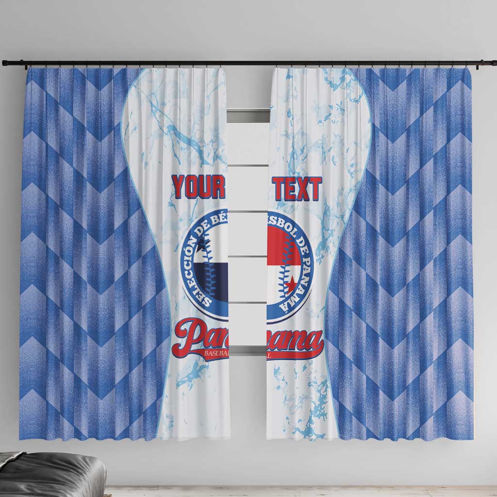 Custom Baseball Panama Window Curtain Go Champions Sporty Style - Wonder Print Shop
