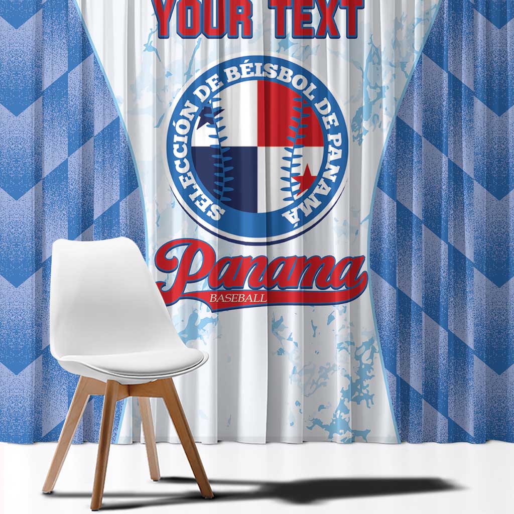 Custom Baseball Panama Window Curtain Go Champions Sporty Style - Wonder Print Shop