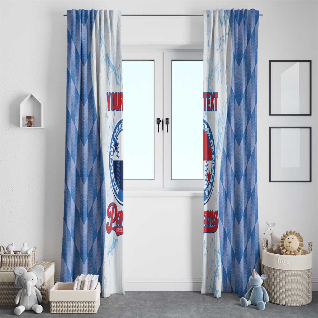 Custom Baseball Panama Window Curtain Go Champions Sporty Style - Wonder Print Shop