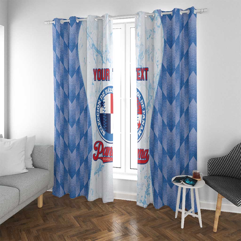 Custom Baseball Panama Window Curtain Go Champions Sporty Style - Wonder Print Shop